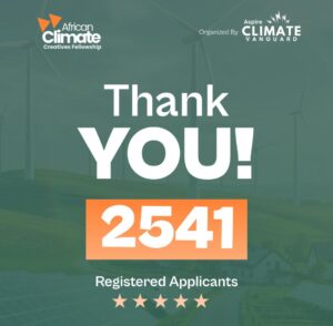 African Climate Creatives Fellowship Closes Applications for 2nd Cohort